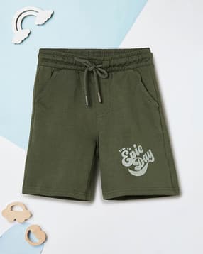 max Boys Trgular Fit Flat Front Shorts-picture-32