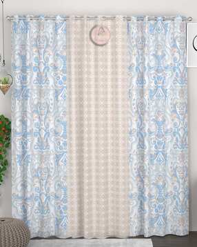 Polycotton Semi Transparent Door Curtain-image-4
