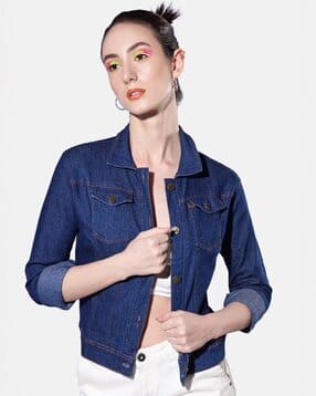 leia Women Regular Fit Button Closure Jacket-picture-3
