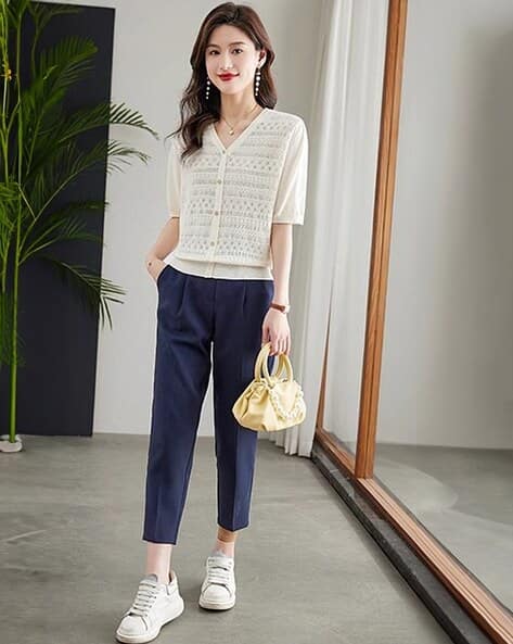 Buy White Tops for Women by DIVAWALK Online