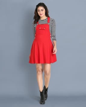 leia Women Stripes Dungaree-picture-37