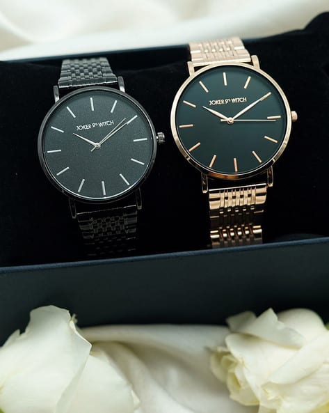 Joker & Witch Couple Analogue Watch
