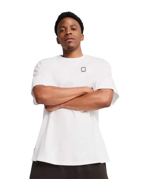 Puma Unisex Pivot 3.0 Relaxed Fit Basketball Crew-Neck T-Shirt