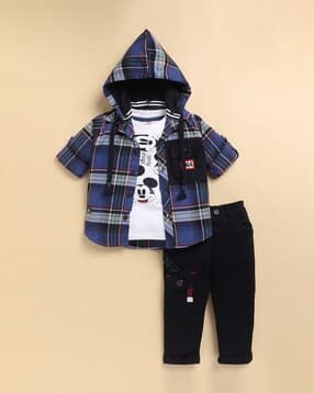 little collars Boys Partywear Jacket Coord Set-picture-10