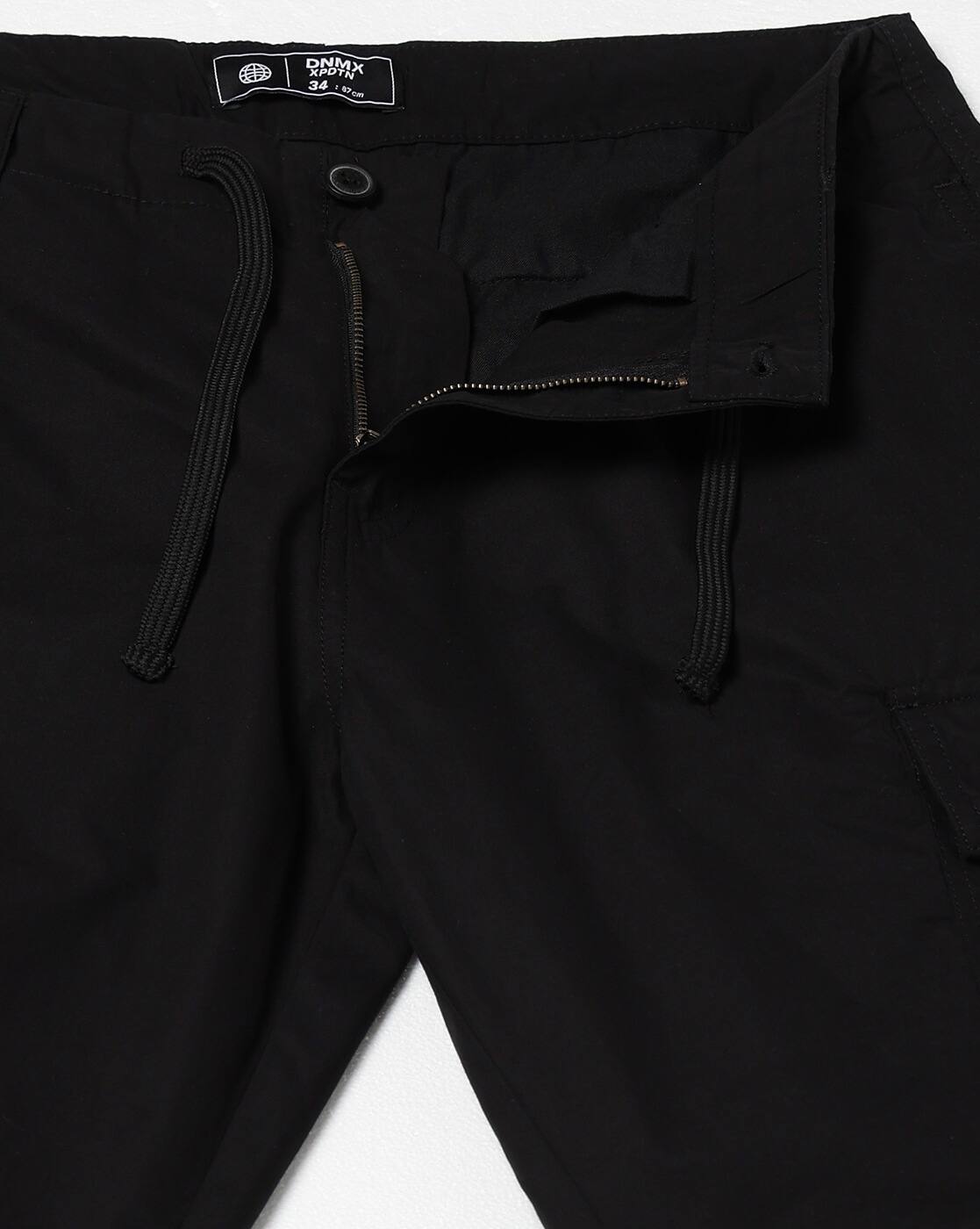 Men Loose Fit Cargo Trousers