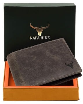 wildhorn Men Logo Embossed Bi-Fold Wallet-picture-15