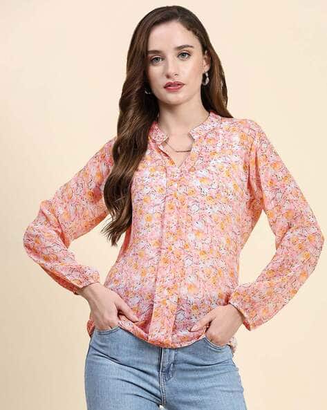 LEIA Women Floral Regular Fit Top