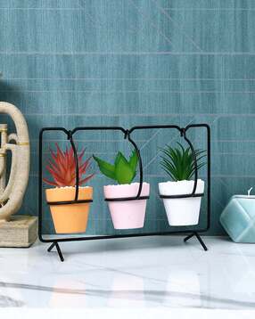 tayhaa  3 Pieces Succulent Artificial Plant With Pot-picture-37