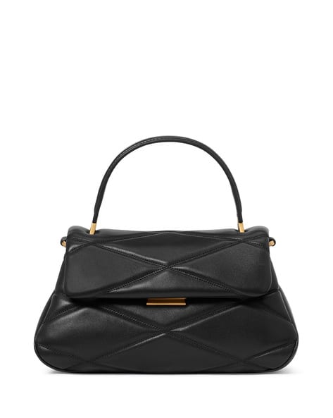 Grace Quilted Top Small Handle Bag
