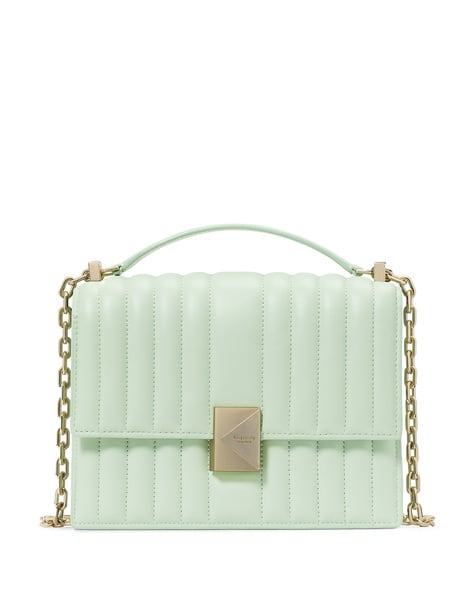 Buy KATE SPADE Deco Quilted Chain Small Shoulder Bag Green Color
