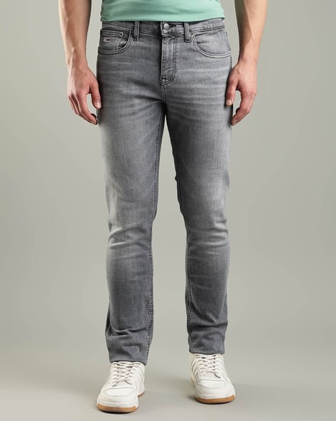 Mid Rise Slim Jeans