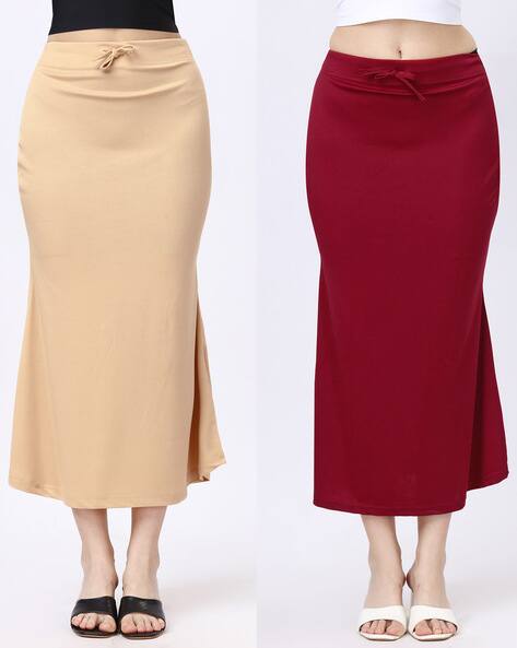 YAGNAPURUSH  Pack of 2 Slip On Saree Shapewear