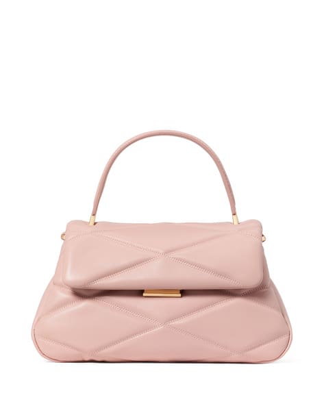 Grace Quilted Top Small Handle Bag