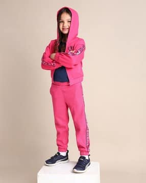 u.s. polo assn. Girls Printed Joggers with Elasticated Waist-picture-16