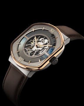 Men Techno Beats Anthracite Water-Resistant Analogue Watch-NT1893KL01