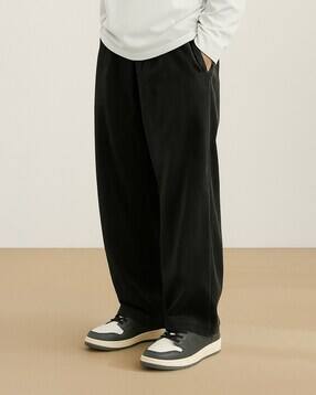visit wear Men Washed Relaxed Fit Pants-picture-22