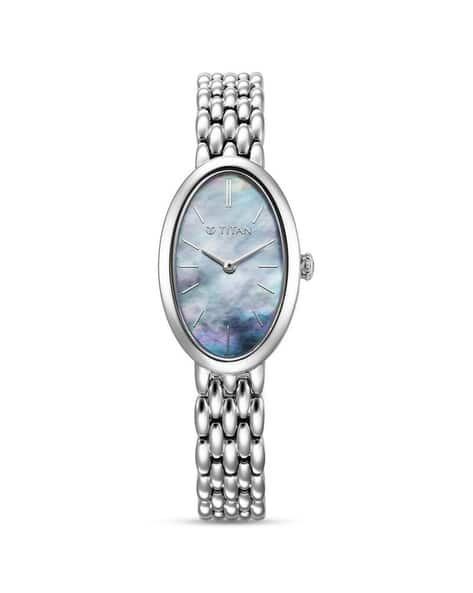 TITAN Women Aura Mother Of Pearl Analogue Watch - NT95246SM01
