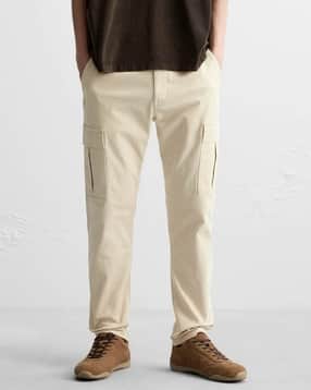 Men Flexi Waist Full Length Track Pants-image-21