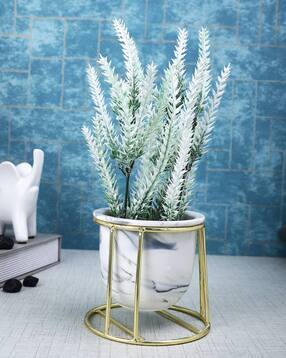 tayhaa  1 Pieces Fern Artificial Plant With Pot-picture-36