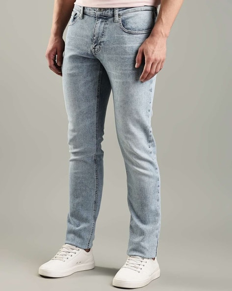 TOMMY HILFIGER Men Full Length Mid Rise Jeans