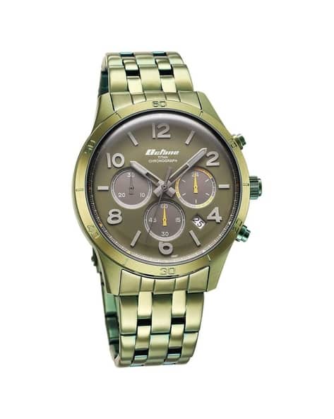 TITAN Men Water-Resistant Chronograph Watch-NT90153QM01