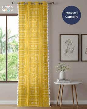 urban space Printed Window Curtains-picture-21