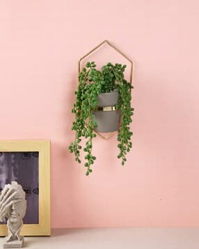 tayhaa  1 Pieces Hanging Succulent Artificial Plant With Pot-picture-14