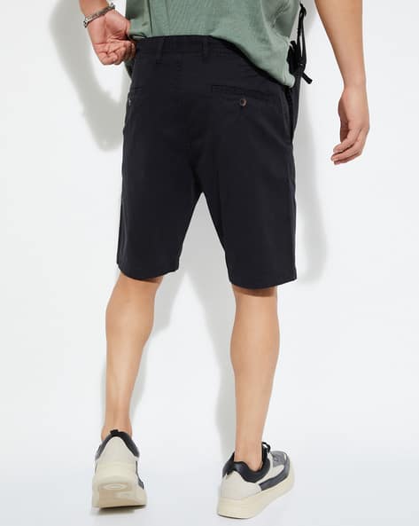 Buy BLACK Shorts 3/4ths for Men by MAX Online