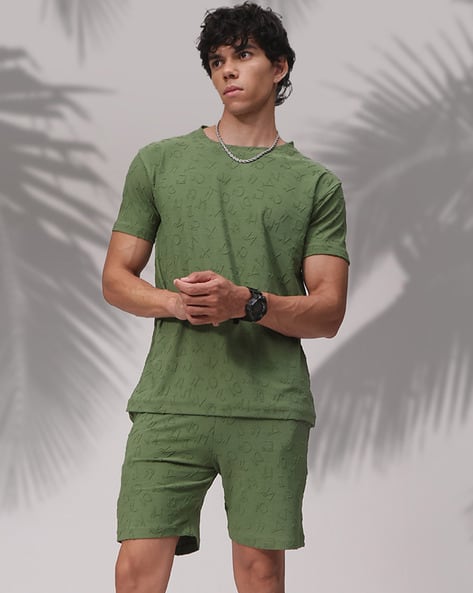 Buy Sea green Co-ord Sets for Men by Madsto Online