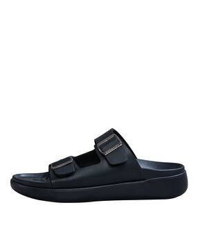 Men Slip-On Double-Strap Sandals