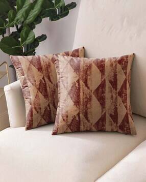 casableu Set of 2 Printed Square Cushion Covers-picture-23