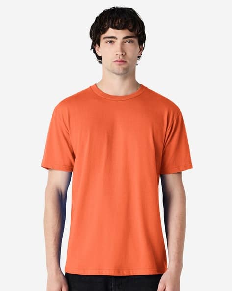 Gildan Men Regular Fit Crew-Neck T-Shirt