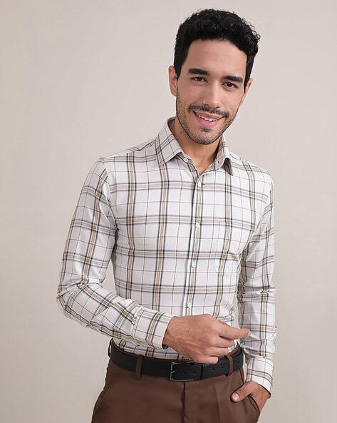 LOUIS STITCH Men Cotton Regular Fit Shirt