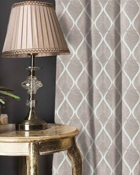 urban space Pack of 2 Jacquard Curtains with Eyelets-picture-53