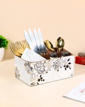 the home co Wooden Printed Caddy -picture-51