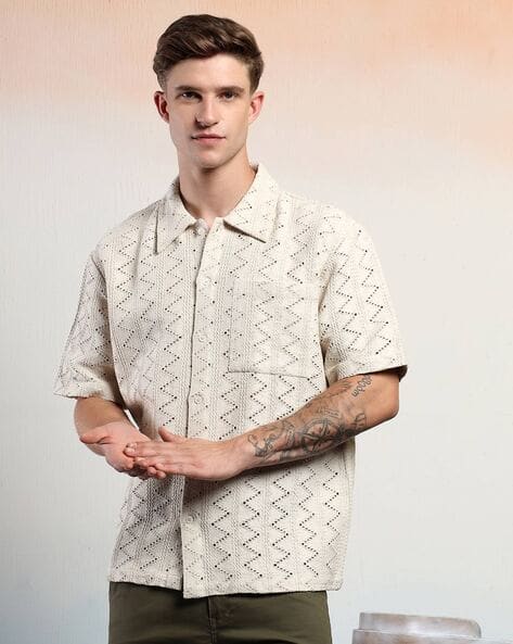 KOTTY Men Regular Fit Shirt