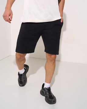 ajile by pantaloons Men Regular Fit Bermudas with Elasticated Drawstring Waist-picture-45