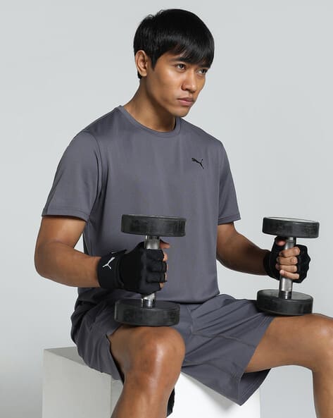 Puma Men Train All Day Solid Cat  Training Tee