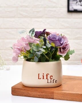 tayhaa Lavender Hydrangea Artificial Plant with Pot-picture-41