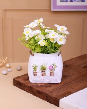 tayhaa Daisy Artificial Plant with Pot-picture-28