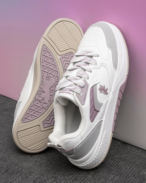 Women Round-Toe Casual Shoes with Lace Fastening