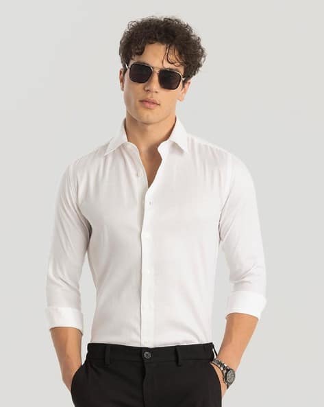 Buy White Shirts for Men by Snitch Online