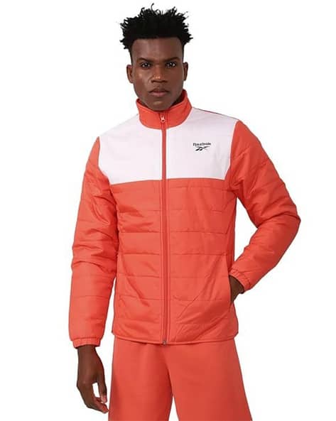 Reebok Men Zip-Front Regular Fit Jacket