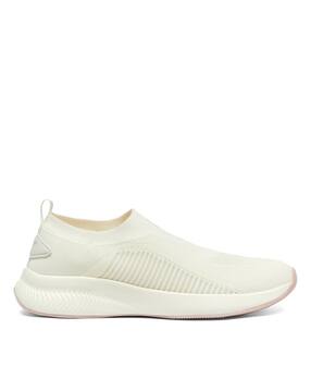 Women Slip-Ons with Knitted Upper