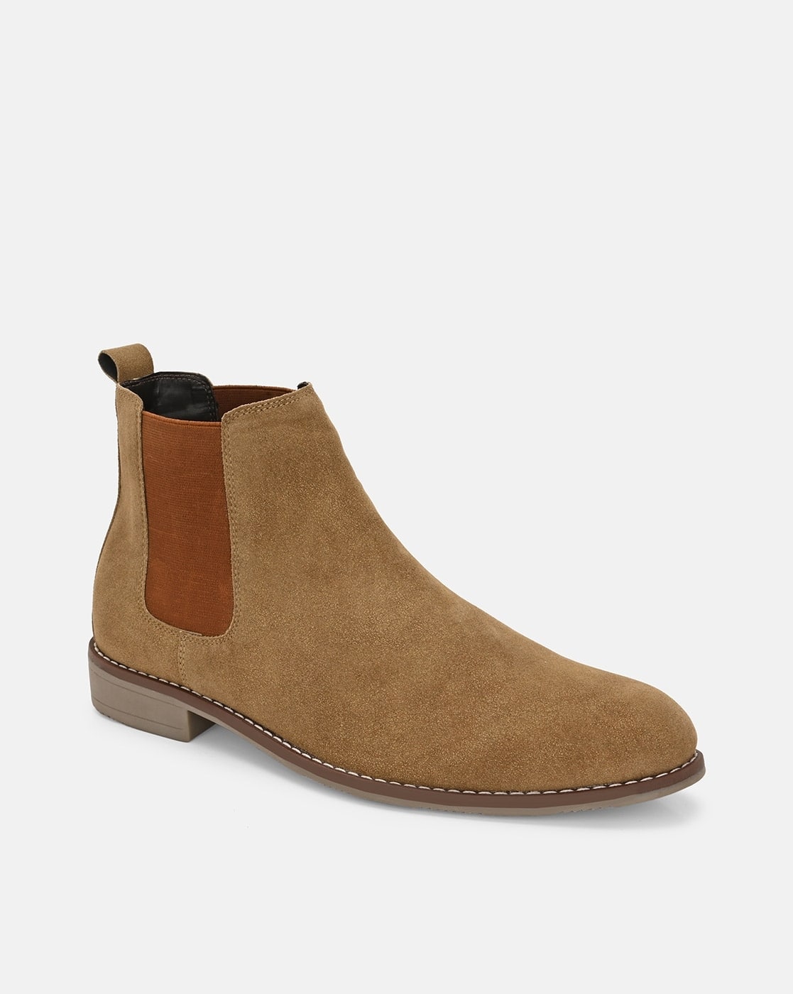 Buy Tan Boots for Men by BIG FOX Online | Ajio.com