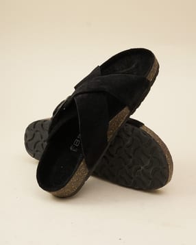 Women Flat Sandals with Synthetic Upper