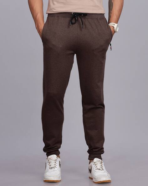 GRAND MAX Men Mid Rise Full Length Joggers
