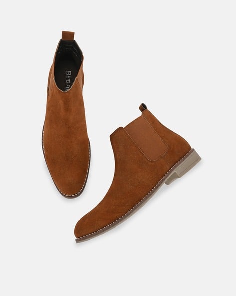 Buy Beige Boots for Men by BIG FOX Online