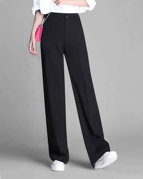 formal pants black trousers for ladies online