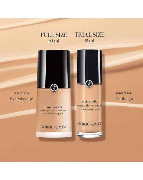 Shades Armani Luminous Silk Foundation Giorgio Armani Luminous